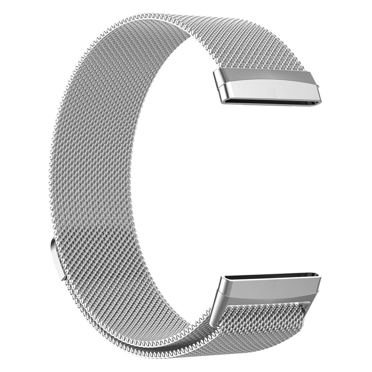 For Fitbit Versa 4 Sense 2 Milanese Smart Watch Band Metal Replacement Watch Strap Size: L For Fitbit Versa 4 Sense 2 Milanese Smart Watch Band Metal Replacement Watch Strap Size: L